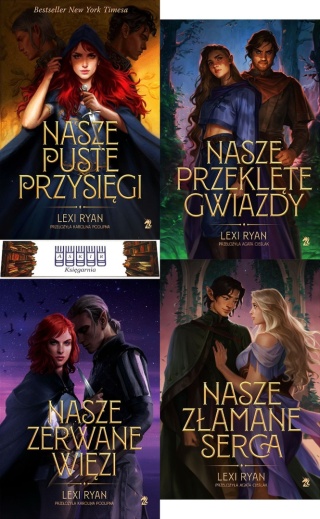 Ryan pakiet 4x Nasze Puste Przysięgi Nasze Puste Zerwane Przeklęte