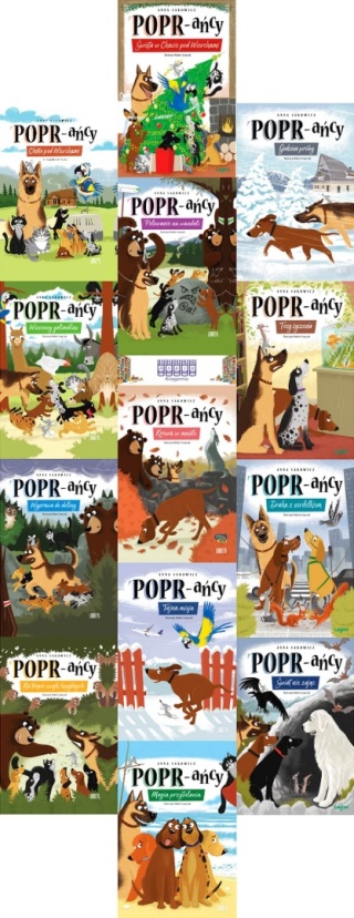 Sakowicz pakiet 13x Popr-Ańcy / Chata Pod Wiercham Poprańcy