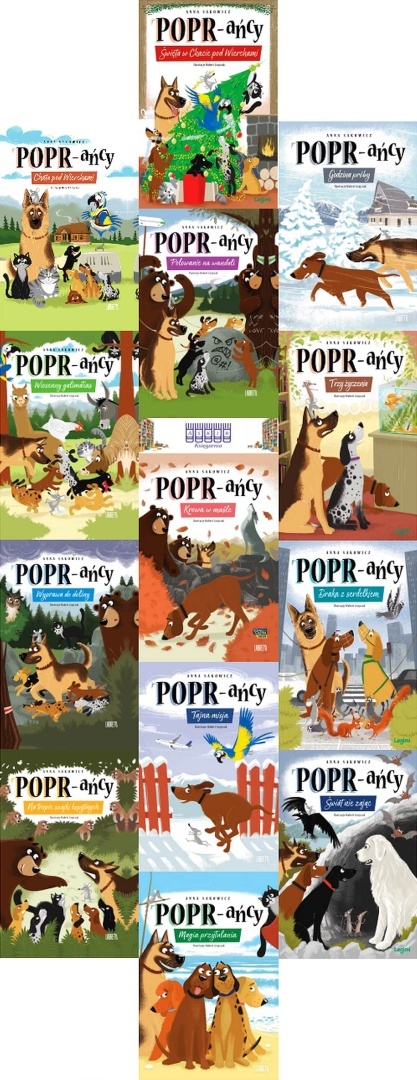 Sakowicz pakiet 13x Popr-Ańcy / Chata Pod Wiercham Poprańcy