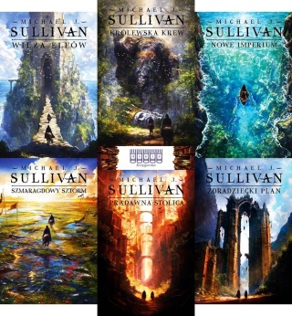 Sullivan pakiet 6x Odkrycia Riyrii / Królewska Krew