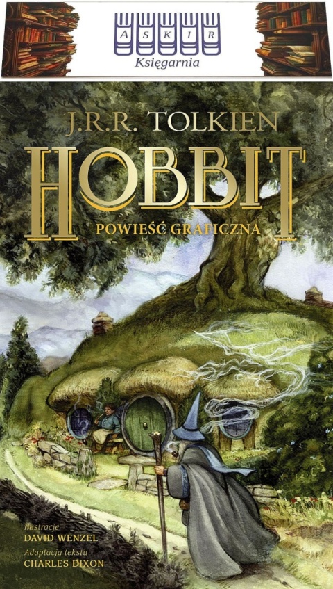 Tolkien - Hobbit - Powieść Graficzna Twarda Okładka