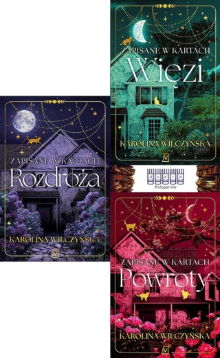 Wilczyńska pakiet 3x Zapisane W Kartach / Więzi Powroty Rozdroża