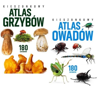Zarawska Twardowski pakiet 2x Kieszonkowy Atlas Grzybów / Owadów