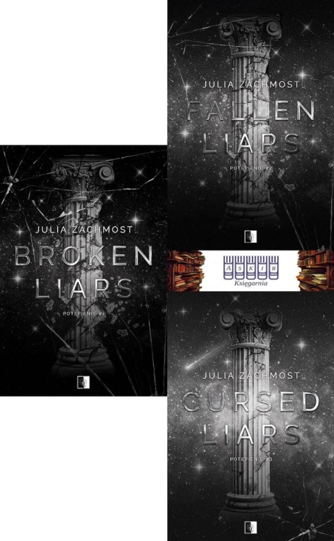 Zachmost pakiet 3x Potępienie Broken Liars Fallen Cursed pl